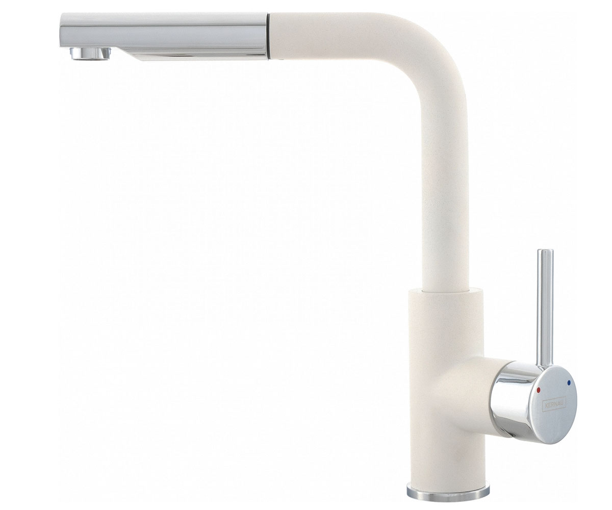 Змішувач з лійкою KERNAU  KWT 06A PO PURE WHITE KWT 06A PO PURE WHITE