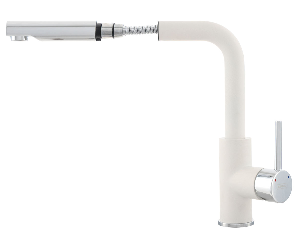 Смеситель с лейкой  KWT 06A PO PURE WHITE:Фото 2