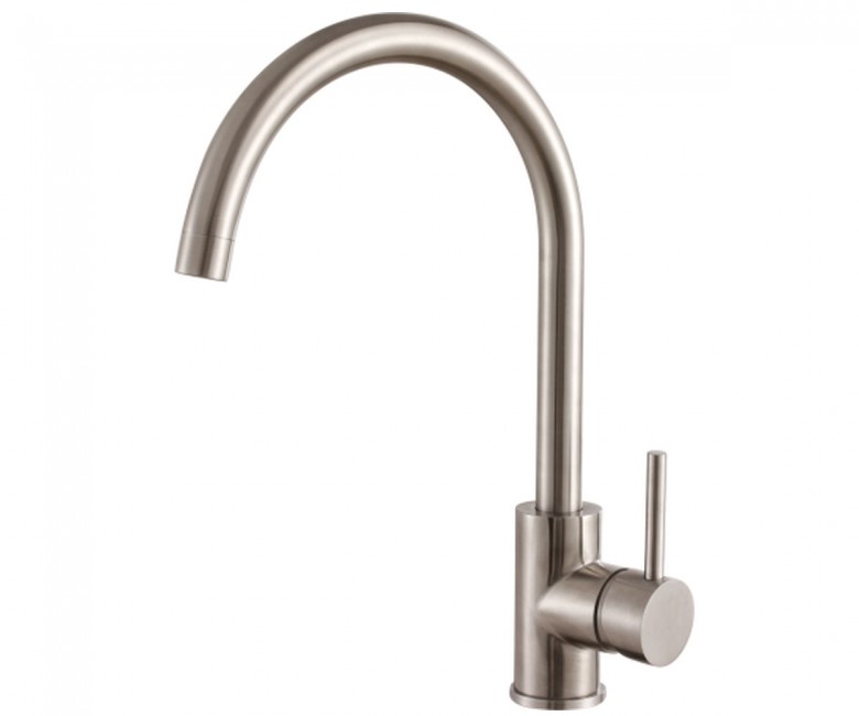 Змішувач кухонний KERNAU  KWT 07A STEEL KWT 07A STEEL