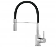 Змішувач з гнучким виливом KERNAU  KWT 20 PO CHROME/BLACK