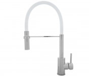 Смеситель с гибким изливом KERNAU  KWT 20 PO CHROME/WHITE