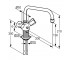 Смеситель для мойки  STANDARD 316560515:Чертеж 
