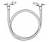 Душевой шланг  ZENTA LOGOFLEX 610560500:Чертеж 