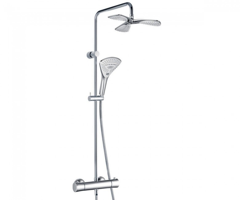 Душевая система KLUDI FIZZ DUAL SHOWER SYSTEM 670950500 670950500