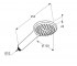 Ручной душ  FRESHLINE 678004300:Чертеж 