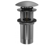Донный клапан для раковины KOHLMAN CLICK-CLACK GRAPHITE с переливом KOHLMAN  KOREK EG