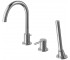 Смеситель для ванны KOHLMAN ROXIN CHROME на борт ванны KOHLMAN  QB241R QB241R