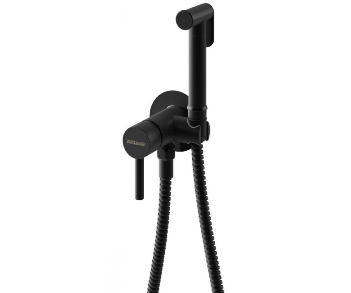 Набор гигиенического душа KOHLMAN AXEL BLACK KOHLMAN  QW135AB QW135AB
