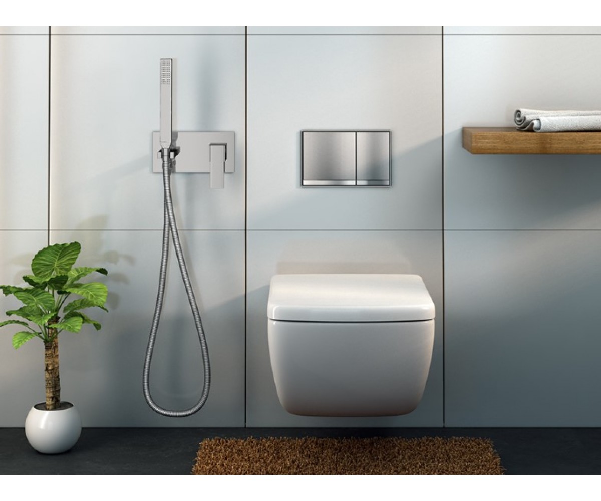 Набор гигиенического душа KOHLMAN EXCELENT CHROME  QW138H:Фото 2