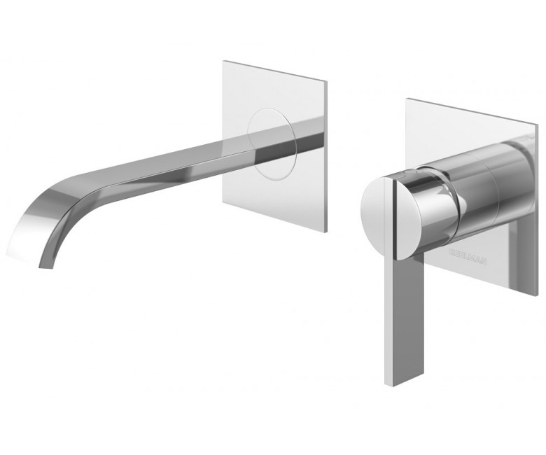Смеситель для раковины (умывальника) KOHLMAN DEXAME CHROME + BOX скрытого монтажа KOHLMAN  QW183D QW183D
