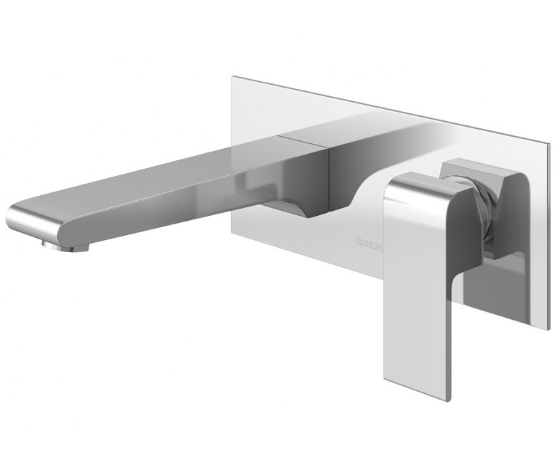 Смеситель для раковины (умывальника) KOHLMAN SAXO CHROME + BOX скрытого монтажа KOHLMAN  QW185S QW185S