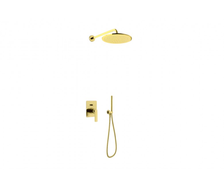 Душевая система KOHLMAN EXPERIENCE 30 GOLD + BOX скрытого монтажа KOHLMAN  QW210EGDR30 QW210EGDR30