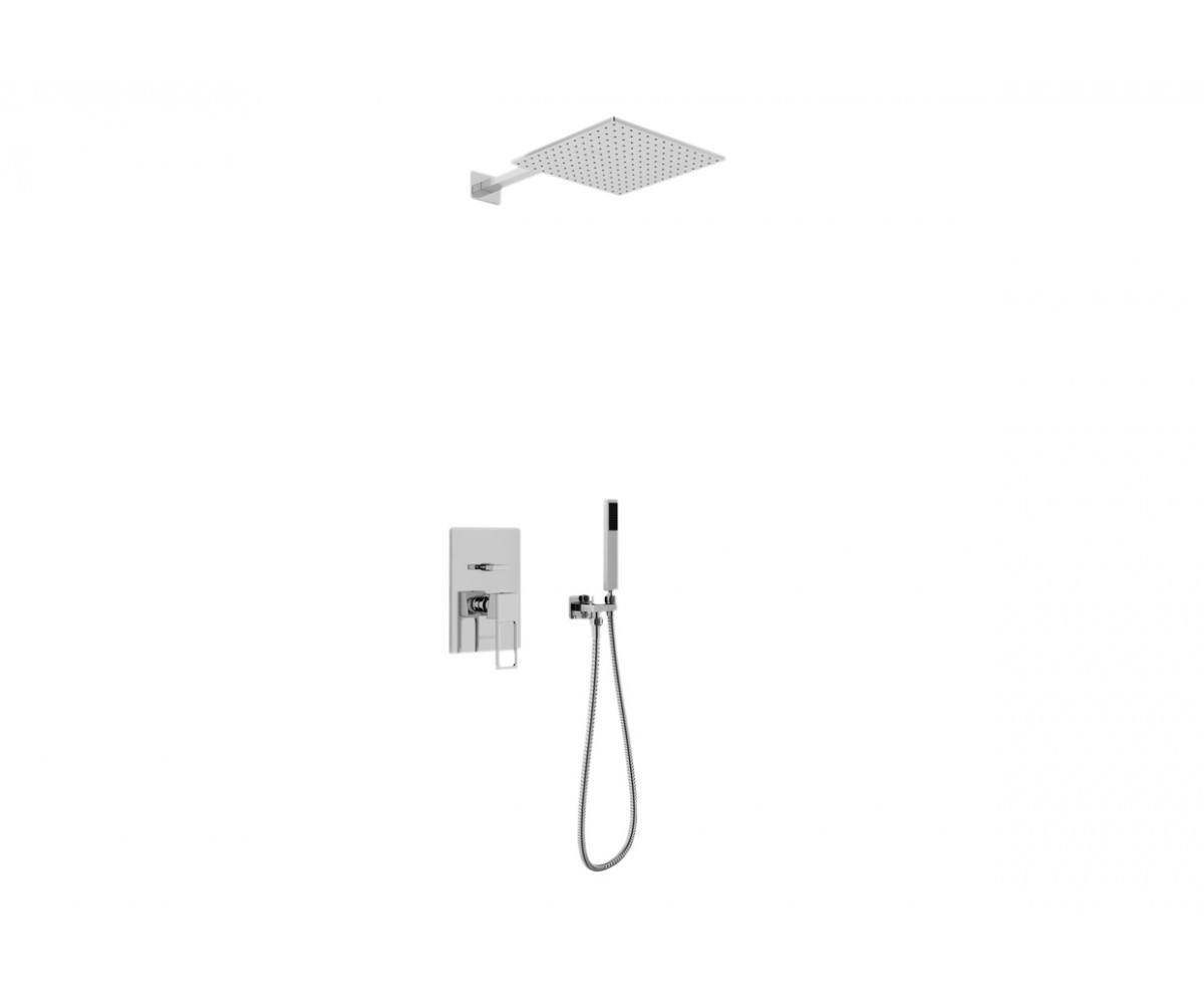 Душевая система KOHLMAN NEXEN 25 CHROME + BOX скрытого монтажа KOHLMAN  QW210UQ25 QW210UQ25
