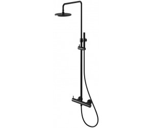 Душевой гарнитур KOHLMAN AXEL BLACK с термостатом  KOHLMAN QW273AB