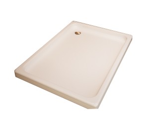 Тонкий прямокутний піддон KOLLER POOL FLAT KVADRO ASYMMETRIC 8KP0124