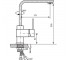 Смеситель на мойку  DESIGN PLUS DS0400:Чертеж 