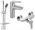 Набір змішувачів KOLLER POOL KVADRO KR0200+KR0450+KR020 KR0200+KR0450+KR020