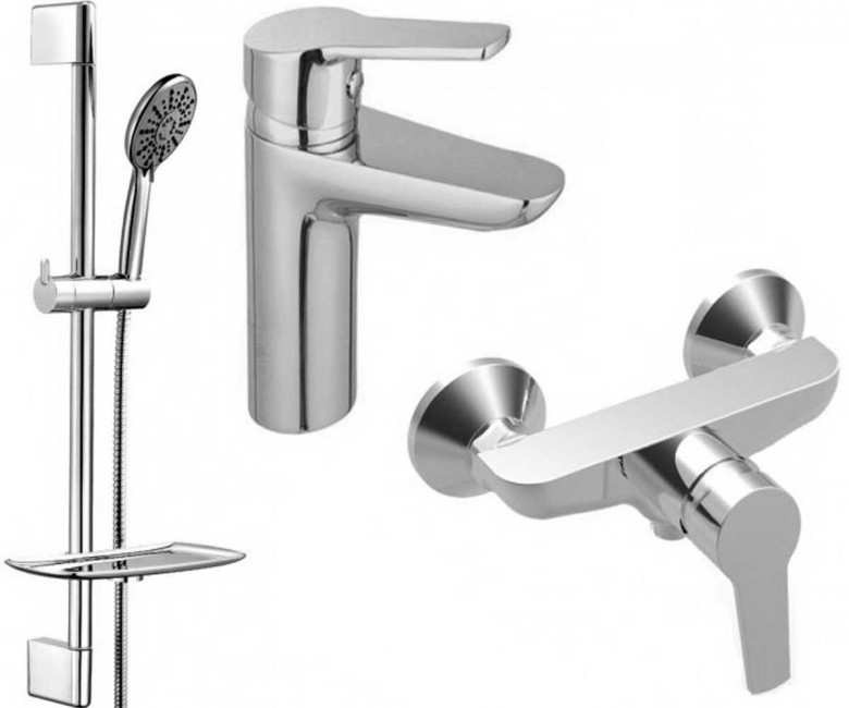 Набір змішувачів KOLLER POOL KVADRO KR0200+KR0450+KR020 KR0200+KR0450+KR020