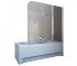 Ширма для ванни, трисекційна KOLLER POOL WATERFALL LINE QP96(LEFT) CHROME,GRAPE QP96(LEFT) CHROME,GRAPE
