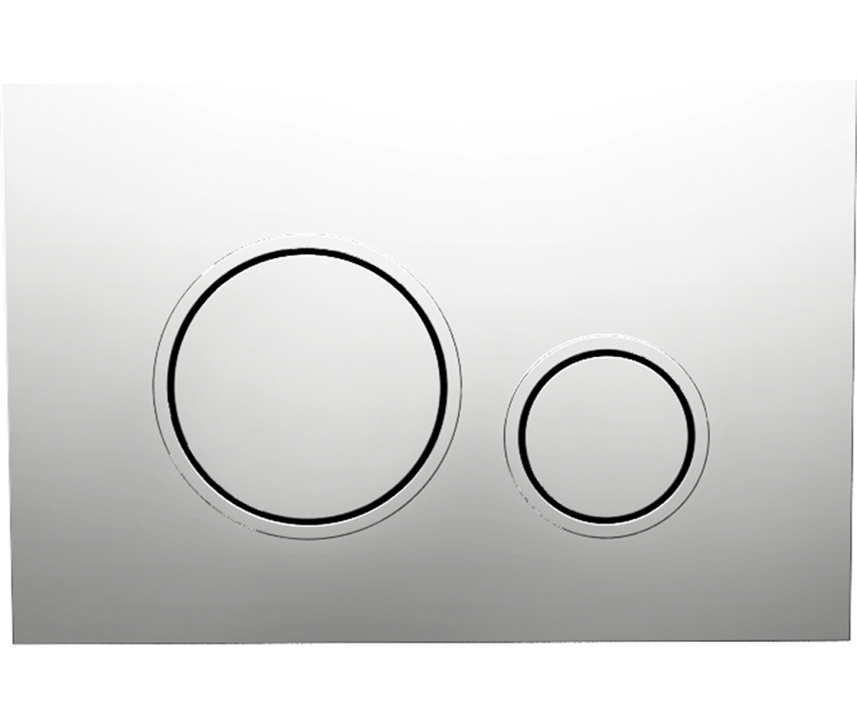 Подвійна клавіша змиву KOLLER POOL TWIN TWIN CHROME TWIN CHROME