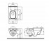 Безободковый унитаз  MODO L33120000:Чертеж 