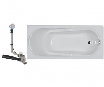 Ванна в комплекті з сифоном і ніжками COMFORT XWP308000G