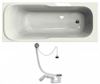 Ванна з сифоном SENSA XWP355000N+311537