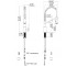 Смеситель на мойку  BOLDEN KFF-1610BB:Чертеж 