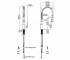Смеситель кухонный  BOLDEN KFF-1610CH:Чертеж 
