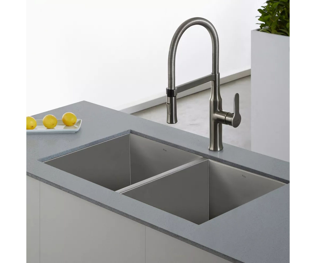Смеситель для кухни  NOLA KPF-1640-SS:Фото 1
