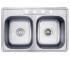 Подвійна мийка KRAUS PREMIER TOPMOUNT KTM33 KTM33