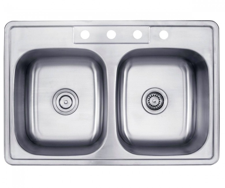 Подвійна мийка KRAUS PREMIER TOPMOUNT KTM33 KTM33