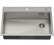 Сталева кухонна мийка KRAUS KWT310-33