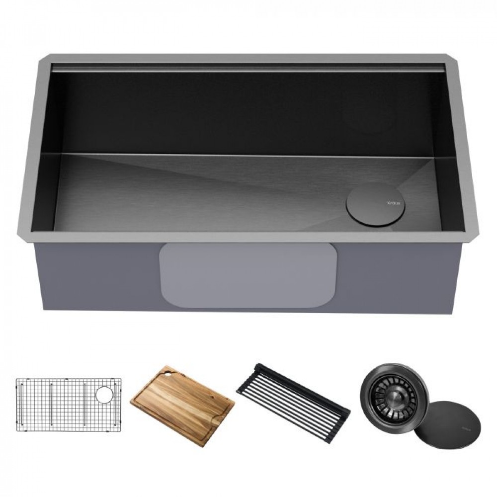 Кухонна мийка KRAUS  WORKSTATION KWU110-32/PGM KWU110-32/PGM