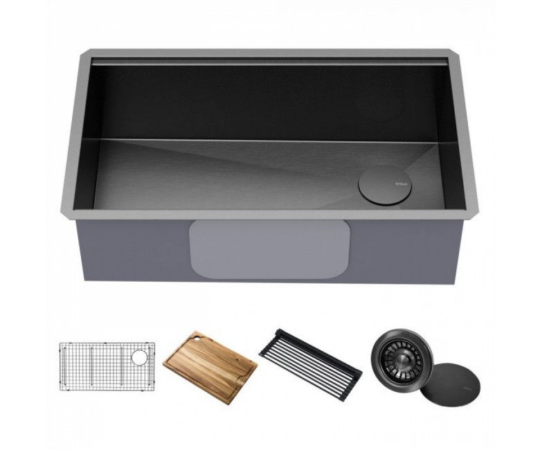 Кухонна мийка KRAUS  WORKSTATION KWU110-32/PGM KWU110-32/PGM