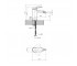 Змішувач для біде Kroner Element 211210-5301  ELEMENT 211210-5301:Чертеж 