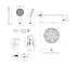 Душова система Kroner Element 211335A-5301  ELEMENT 211335A-5301:Чертеж 