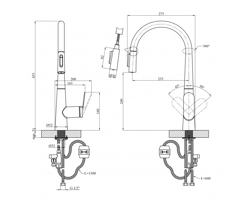 Кухонна нарізка Крона Елемент 211569-0101 KRONER  ELEMENT 211569-0101 ELEMENT 211569-0101