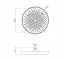 Лійка для верхнього душу Kroner Element 2801562915Z-3801  ELEMENT 2801562915Z-3801:Чертеж 