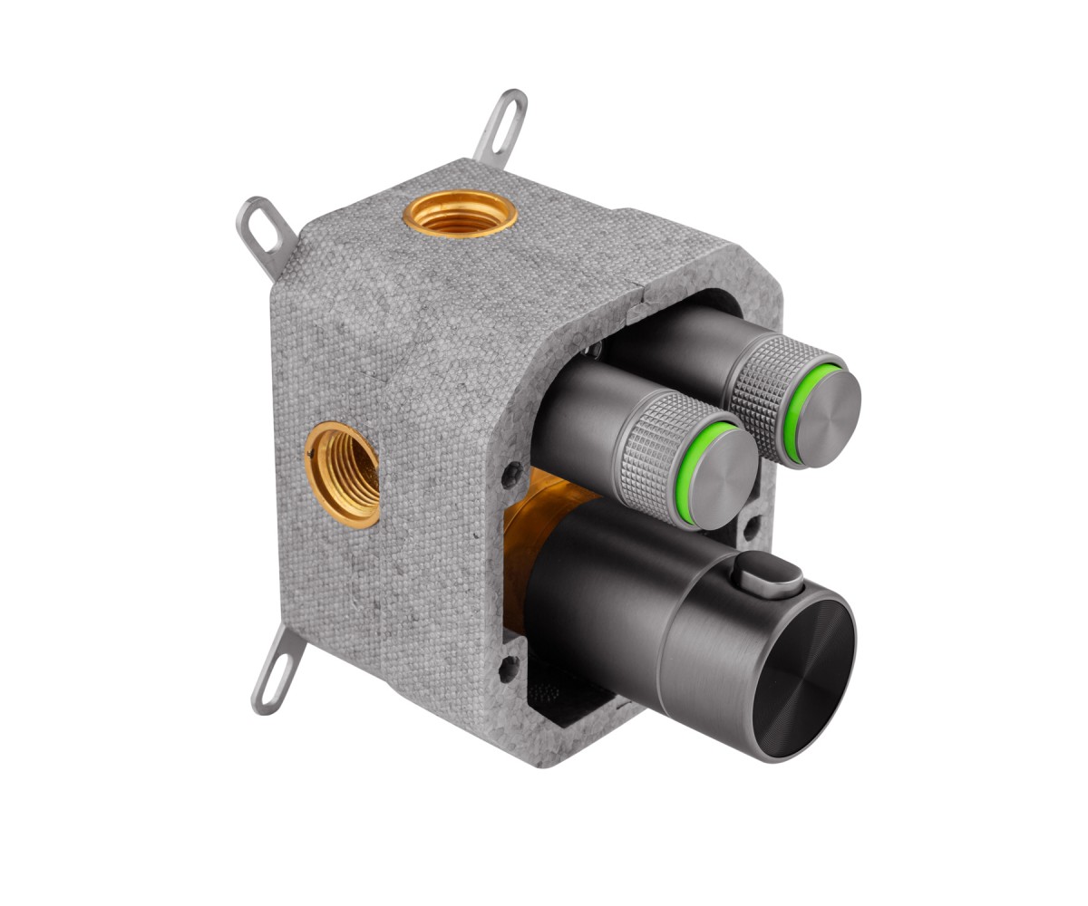 Душова система прихованого монтажу термостатична Kroner Element Thermo 211461-5301  ELEMENT THERMO 211461-5301:Фото 15