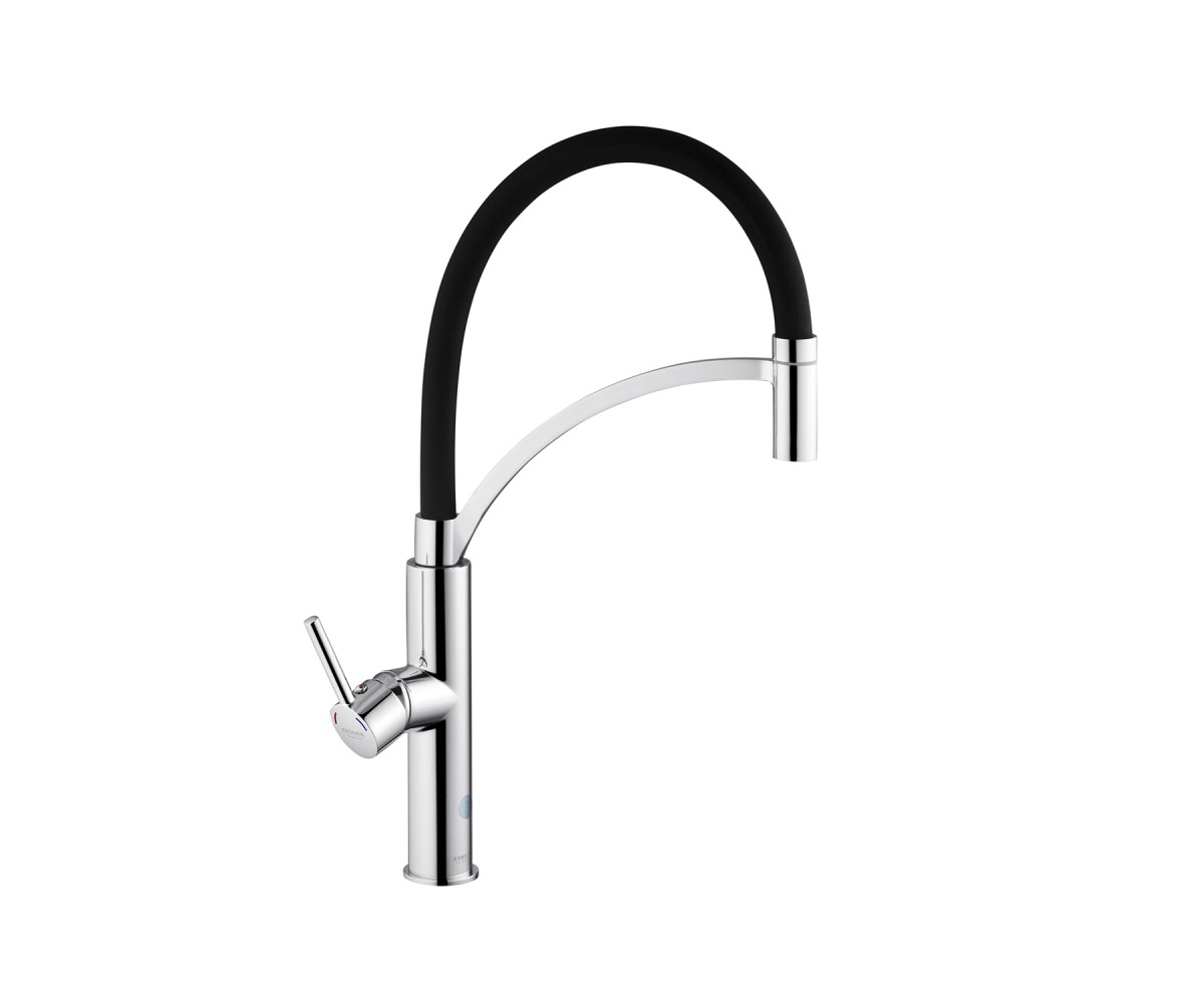 Кухонный смеситель  ERSEL-C03900BLK:Фото 6