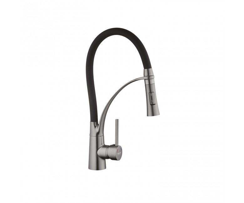 Змішувач для кухні KRONER  ERSEL-GRP03393BLK ERSEL-GRP03393BLK