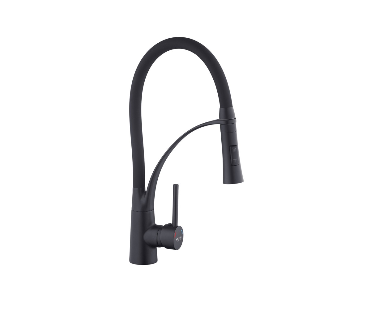 Змішувач для кухні KRONER  ERSEL-SCH03393BLK ERSEL-SCH03393BLK