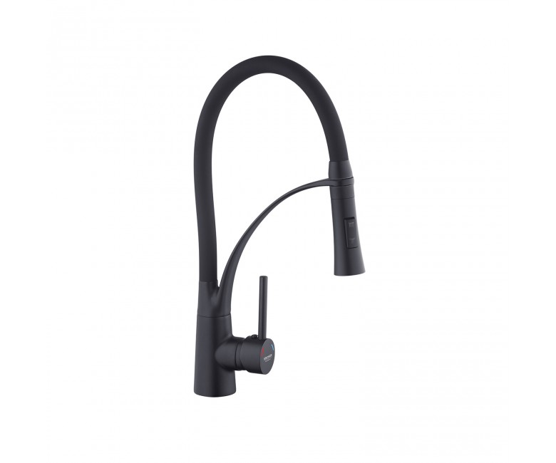 Змішувач для кухні KRONER  ERSEL-SCH03393BLK ERSEL-SCH03393BLK