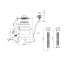 Измельчитель отходов  KAIMAN KAIMAN WHI-375W:Чертеж 