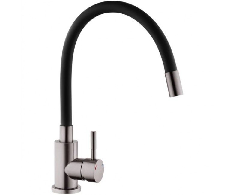 Змішувач для кухні KRONER  KLASSISCH-PVD035BLK KLASSISCH-PVD035BLK