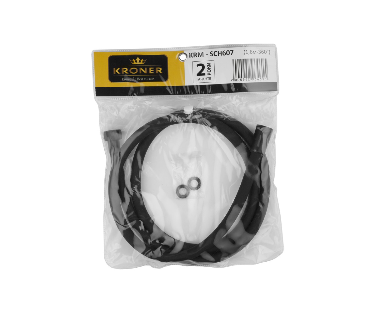 Шланг для душу Kroner KRM - SCH607 Anti-Twist 160 см  KRM-SCH607:Фото 3