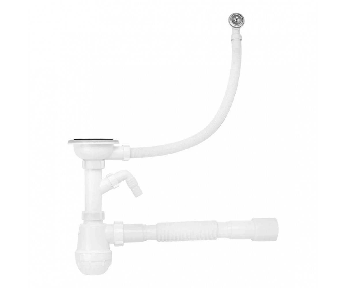 Сифон для мийки з переливом KRONER  KRM KS02R-1 KRM KS02R-1