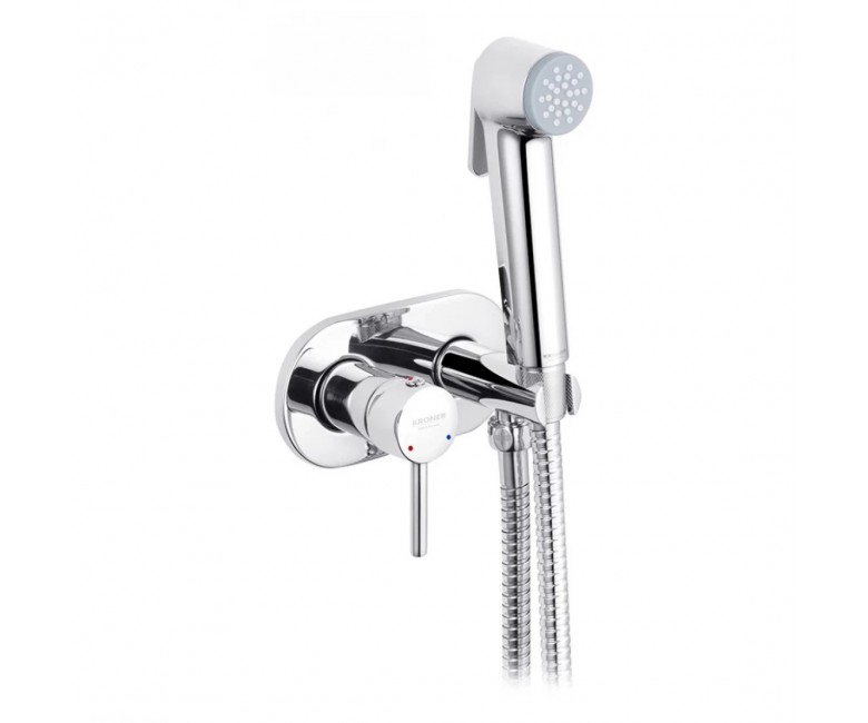 Змішувач з душем KRONER  KRPBIDET-C086 KRPBIDET-C086