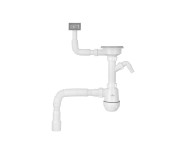 Миючий сифон KRONER  KS02-1WHI
